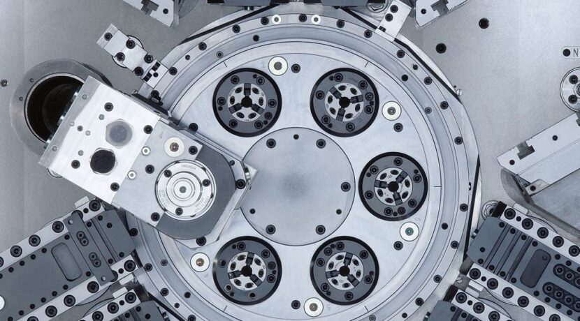 INDEX MS16 Plus multi-spindle lathe features six spindles