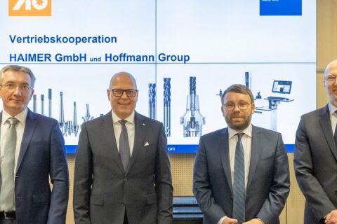 Hoffmann Group and Haimer partner for end mills and tool presetters