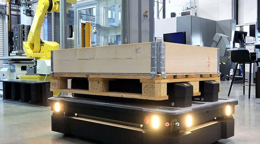 Fastems integrates AGVs and AMRs for various CNC automation applications