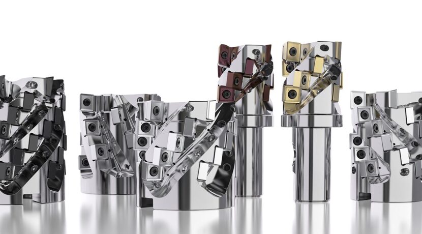 Seco Helical SN8-13 Milling System features double-sided helix inserts
