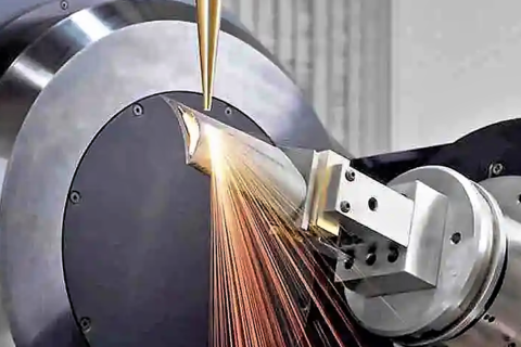 Laser drilling aerospace parts with the DMG Mori Lasertec PowerDrill