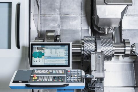 WFL Presents Live Machining of Big Gear Shaft During EMO 2023