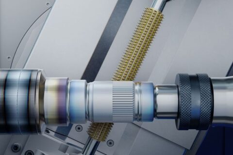 EMAG HLC 150 H Gear Hobbing Machine for Fast and Accurate E-Car Rotor Shaft Cutting