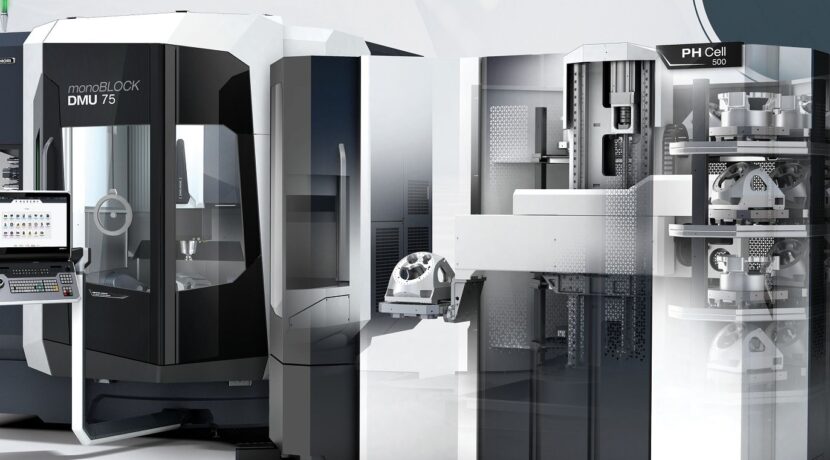 DMG MORI PH Cell 500: Modular Pallet Handling with Up to 500 kg Transfer Weight