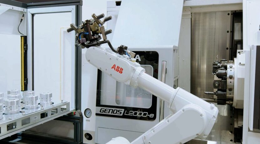 Okuma Offers Lathe and Robot Solution as an Affordable Total Package