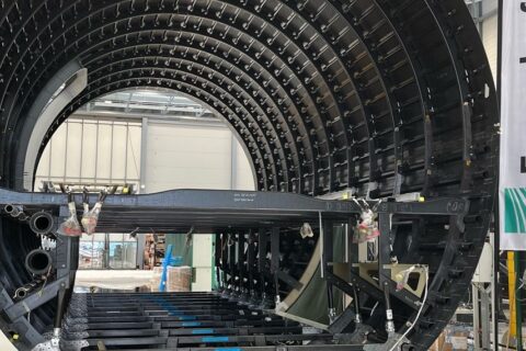 New Architecture For Automated Production Of World’s Largest Thermoplastic Aircraft Fuselage
