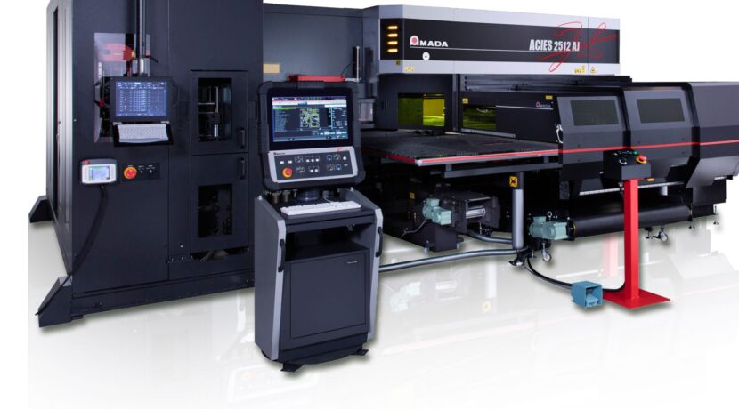 AMADA launches eco-friendly ACIES-AJ punching and fibre lasercutting combination machine