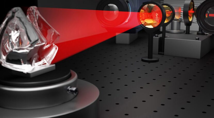 Fraunhofer IOP developed robot sensor for capturing transparent objects in three dimensions